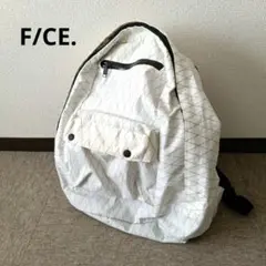 【F/CE.】ダイヤモンドパターン ホワイト リュック・バックパック メンズ