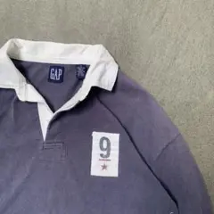 USED ユーズド OLD GAP 90s ラガーシャツ ポロシャツ 長袖 S