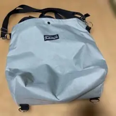 グレー ナイロン ショルダーバッグ