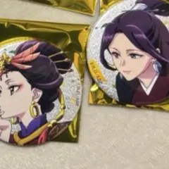 阿多妃 楼蘭妃 缶バッジ グリッター 薬屋展