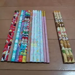 キャラクター柄鉛筆17本セット