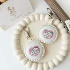 【両面仕様】　シンプルマタニティキーホルダー　マタニティマーク