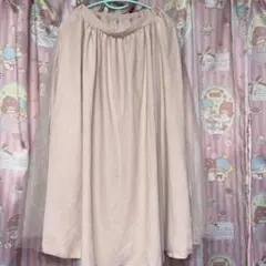 チュールスカート