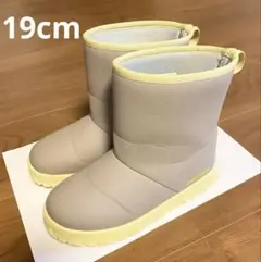 【Madlfoot!】長靴 レインブーツ グレー 19cm