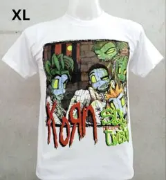 新品　KORN コーン　XLサイズ　バンドT SICK AND TWISTED