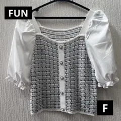 FUN 半袖ブラウス