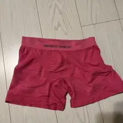 メンズBODY WILD ピンク M インナータイツ