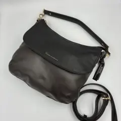 極美品】23区　ハンドバッグ　ショルダーバッグ　2way ブラウン　レザー