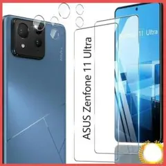 Zenfone 11Ultra 液晶フィルム 2枚＋カメラフィルム 2枚