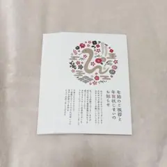 年賀状じまい（新年お知らせ）私製10枚入り　へび