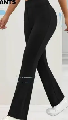 ブラック フレア ヨガパンツ　Mサイズ