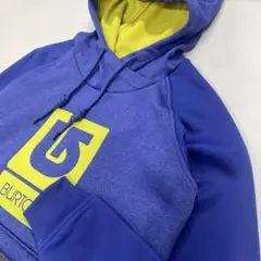 【美品】バートン スノボ スキー パーカー ブルー メンズM