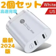 2個セット　高速充電　タイプC複数ポート　同時充電　スマホ　タブレット