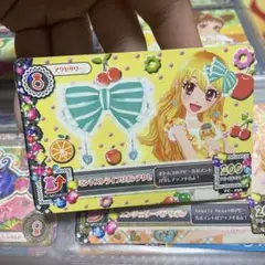 アイカツ ミントストライプリボンアクセ