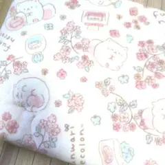 かわいい動物柄シングルフラットシーツモコモコ