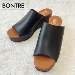 BONTRE ボントレ 厚底 ウェッジソール サボサンダル 38 24cm
