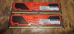 TEAMGROUP ELITE 32gb DDR4 メモリー(16gb2枚）