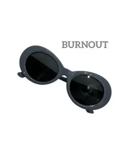 【最終値下げ】BURNOUT オーバルサングラス