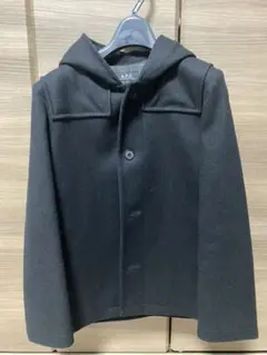 A.P.C ウール フード付コート