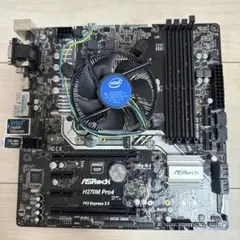 ASRock H270M Pro4 + Corei3-7100+メモリー8G付き ASRock H270M Pro4 + Corei3-7100+メモリー8G付き - メルカリ