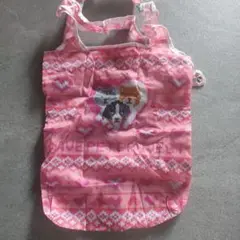 SAVE PET PROJECT エコバッグ　フロントライン　犬猫　ピンク