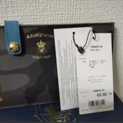 最終お値下げ 新品タグ付き ADMJスリムウオレット カモフラ柄