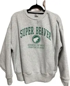 SUPER BEAVER カレッジロゴスウェット　 未開封！ SUPER BEAVER カレッジロゴスウェット 未開封！ - メルカリ