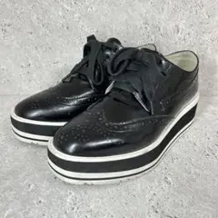 STACCATO レースアップシューズ 23.5 BUB20 ウイングチップ