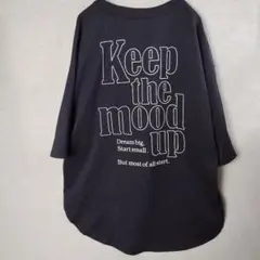 Helm　ブラック　バックプリントTシャツ　Lサイズ