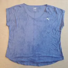 PUMA ブルー Tシャツ Lサイズ