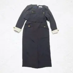✨現品のみ・美品✨レトロ　ヴィンテージ　ロングスカート　入学式　卒業式