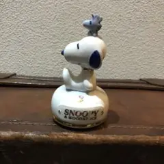 SNOOPY＆WOODSTOCK スヌーピー＆ウッドストック 陶器 オルゴール