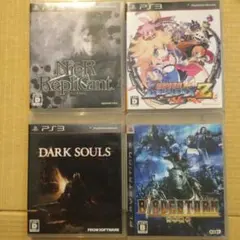 PS3ソフトまとめ売り　ニーア レプリカント他4本セット