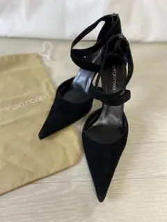 美品 Sergio Rossi セルジオロッシ スエードパンプス