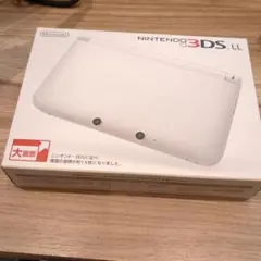 ニンテンドー3DSLL ホワイト 本体 箱付き Q