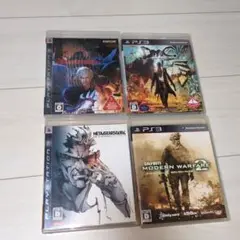 PS3 ４本セット　レトロゲーム　まとめ売り　動作確認済　マニア　プレステ3