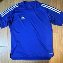 【アディダス】adidas 速乾ドライ半袖Tシャツ　Ｌサイズ