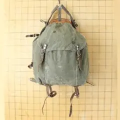 40s スウェーデン軍ミリタリーM39バックパックキャンバスリュック ss162