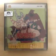 完品シール未使用　キン肉マン ファミコンディスクシステムソフト 説明書ケース付き