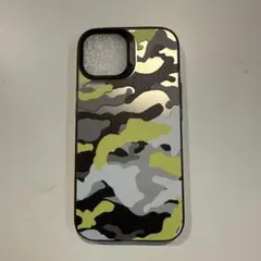 迷彩柄 ソフトケース iPhone15用