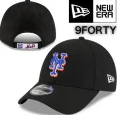 ニューエラ Newera 帽子 キャップ 9FORTY メッツ ブラック