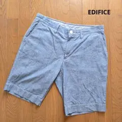 EDIFICE ハーフパンツ ブルー