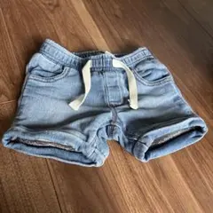 GAPデニムブルー ショートパンツ　80