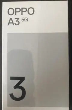 新品未開封OPPO A3 5G 128GB SIMフリー　ブラック