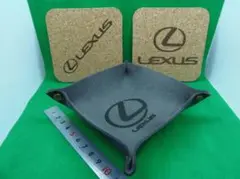 レクサス LEXUS コルクコースター レザートレイ 車 ノベルティグッズ 販促