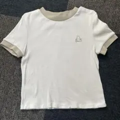 GAP リブ リンガーTシャツ 半袖