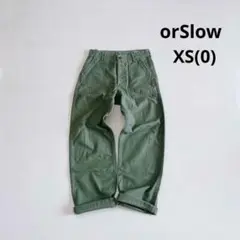 オアスロウ XS ベイカーパンツ レディース オリーブ　カーキ