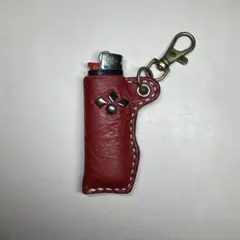 レザーライターケース　本革使用