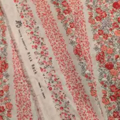 リックラック　花柄　ストライプ　60ローン 50センチ