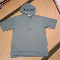 GU メンズ半袖パーカー Ｓサイズ